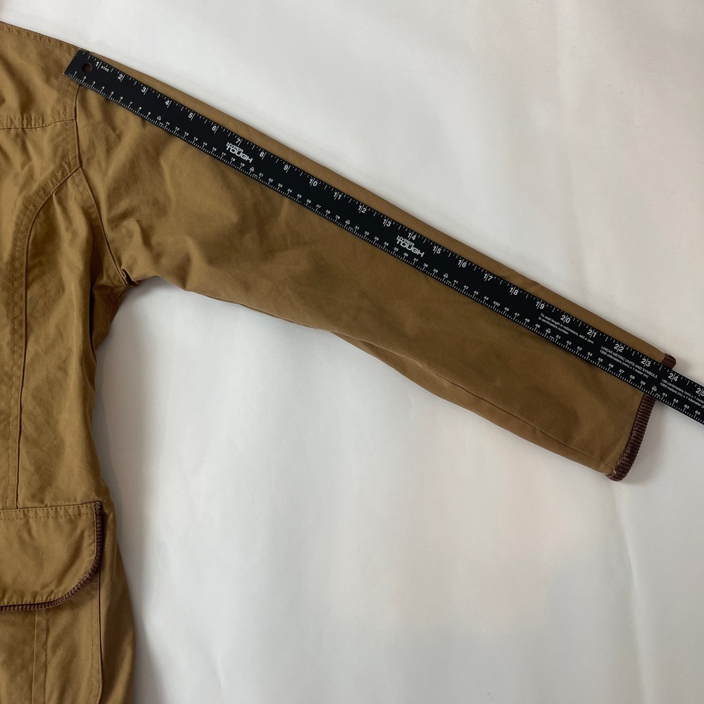 Peregrine Waxed Jacket Womens M Brown Tan British Country Clothing Riding Coat - Picture 7 of 11